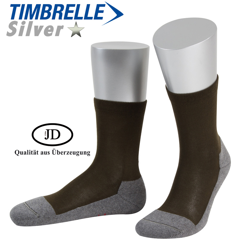 Clima-Jagdsocke COTTON mit Silberionen