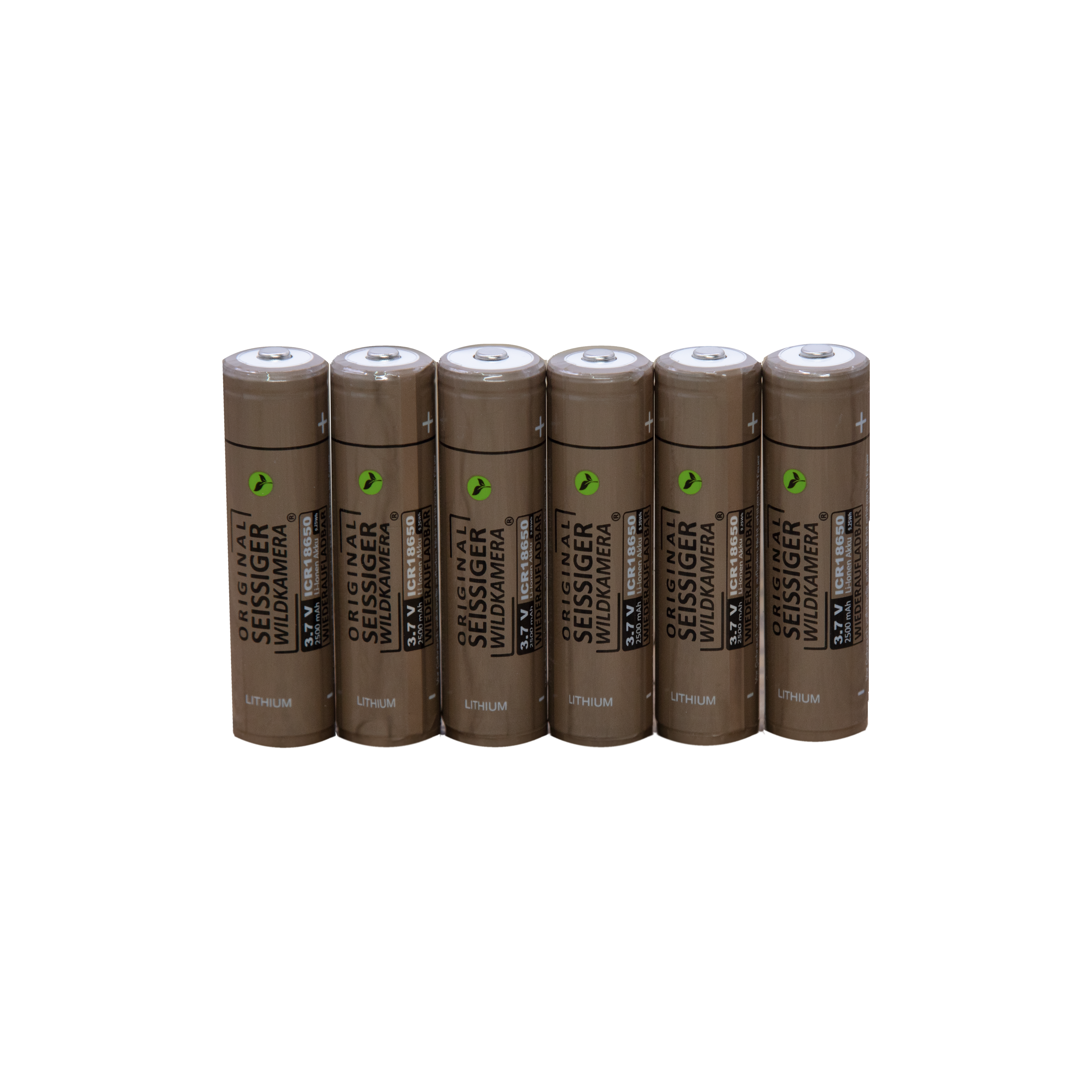 SEISSIGER Lithium-Ionen-Akku 18650 6 Stück
