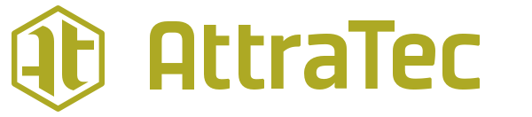 Logo Attratect auf weißem Hintergrund