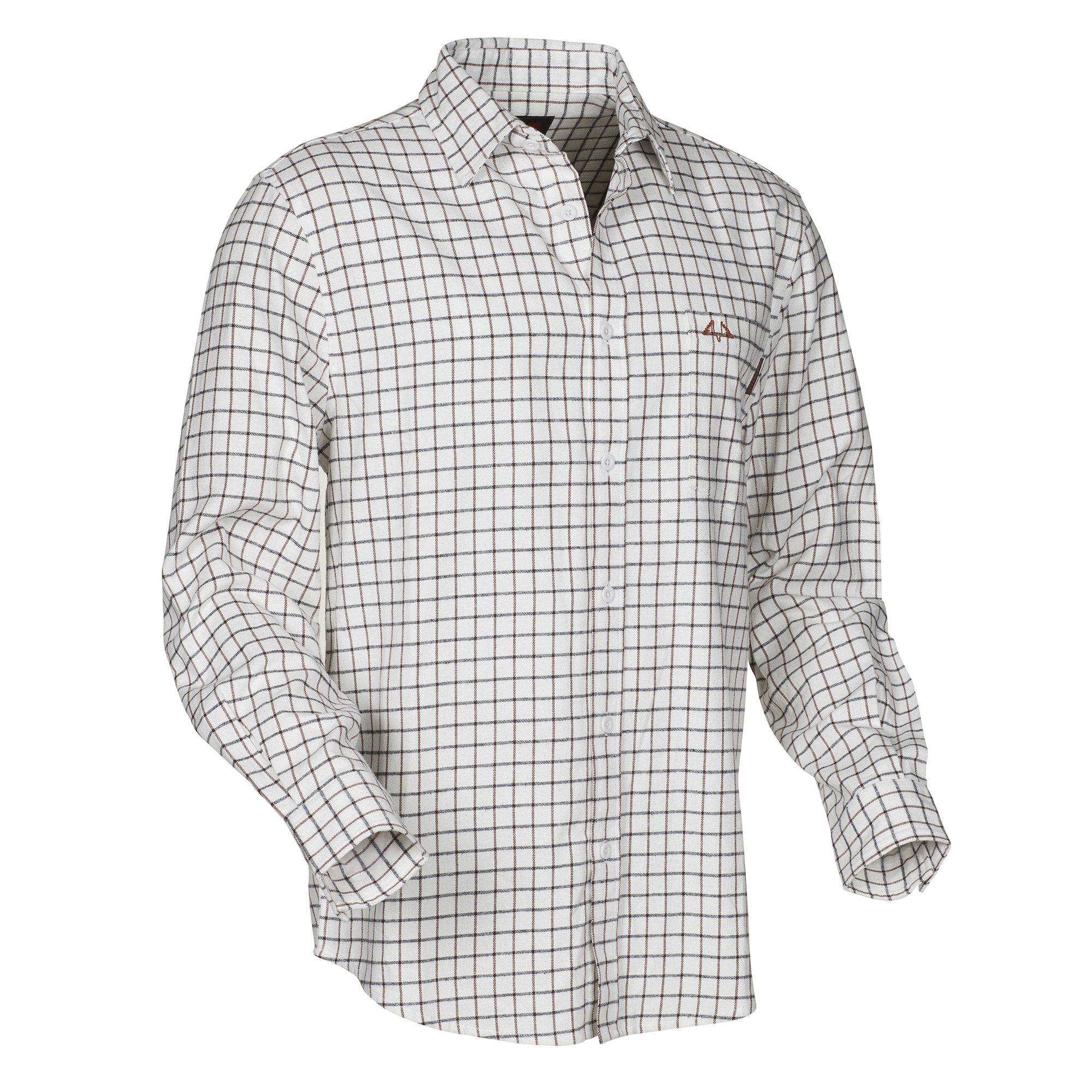 Swedteam Herren Flanell Hemd Ultra Off White 2XL