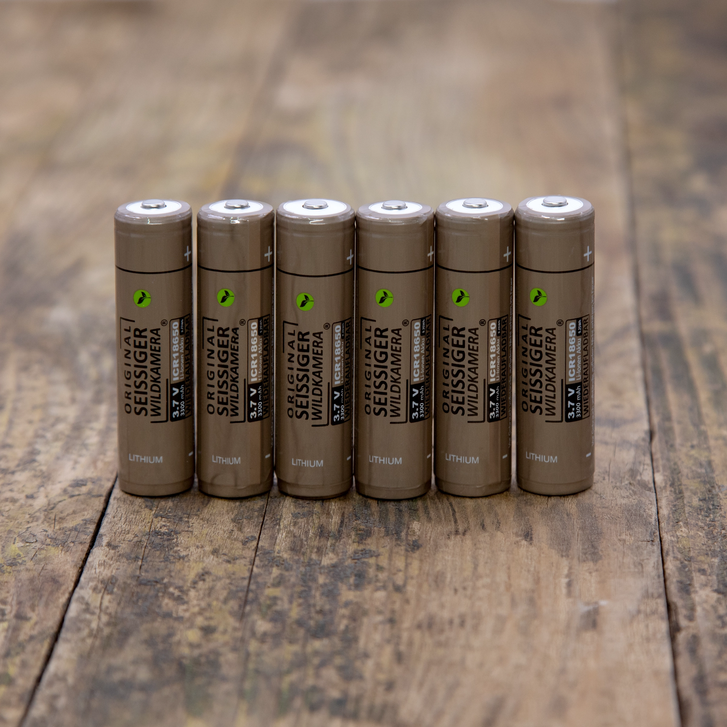 SEISSIGER Lithium-Ionen-Akku 18650 6 Stück