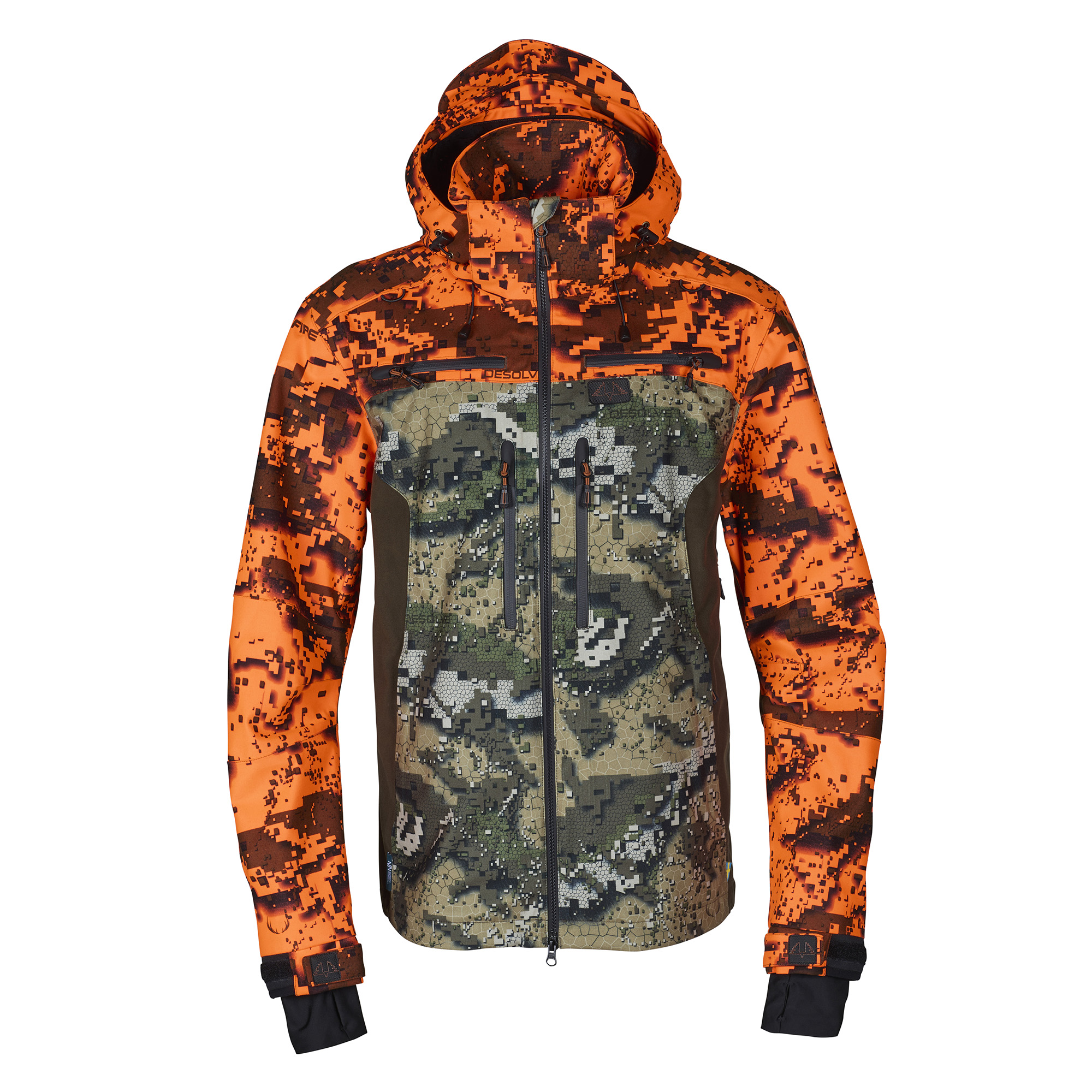 Swedteam Herren Ridge 3 Jagdjacke Desolve Fire/Veil 46