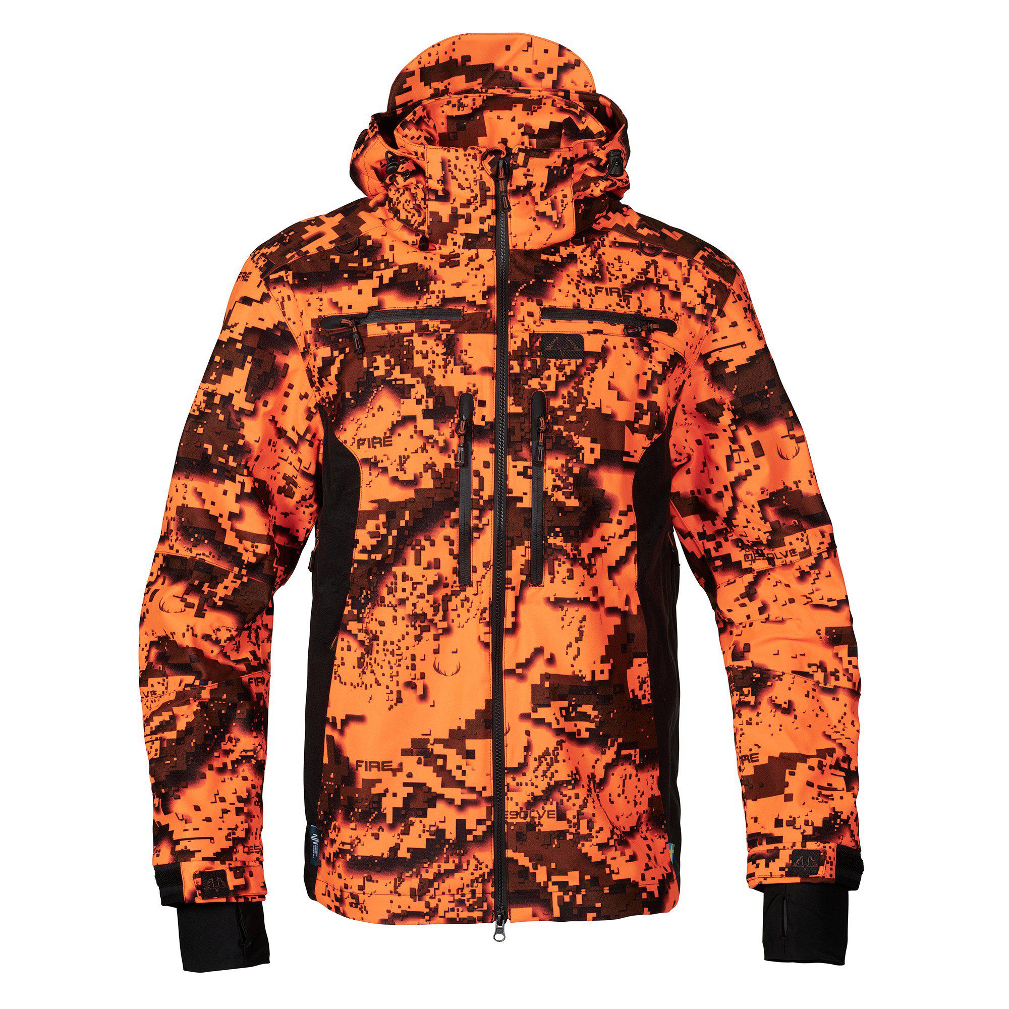Swedteam Herren Ridge 3 Jagdjacke Desolve Fire 46