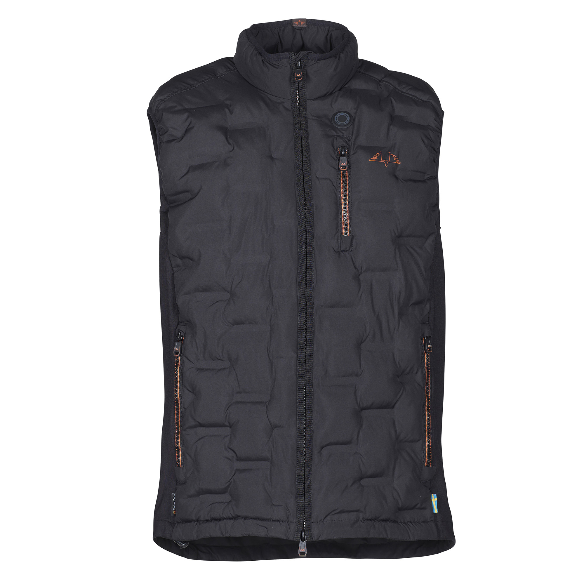 Swedteam Herren Alpha Pro 2 Heizweste Schwarz 2XL