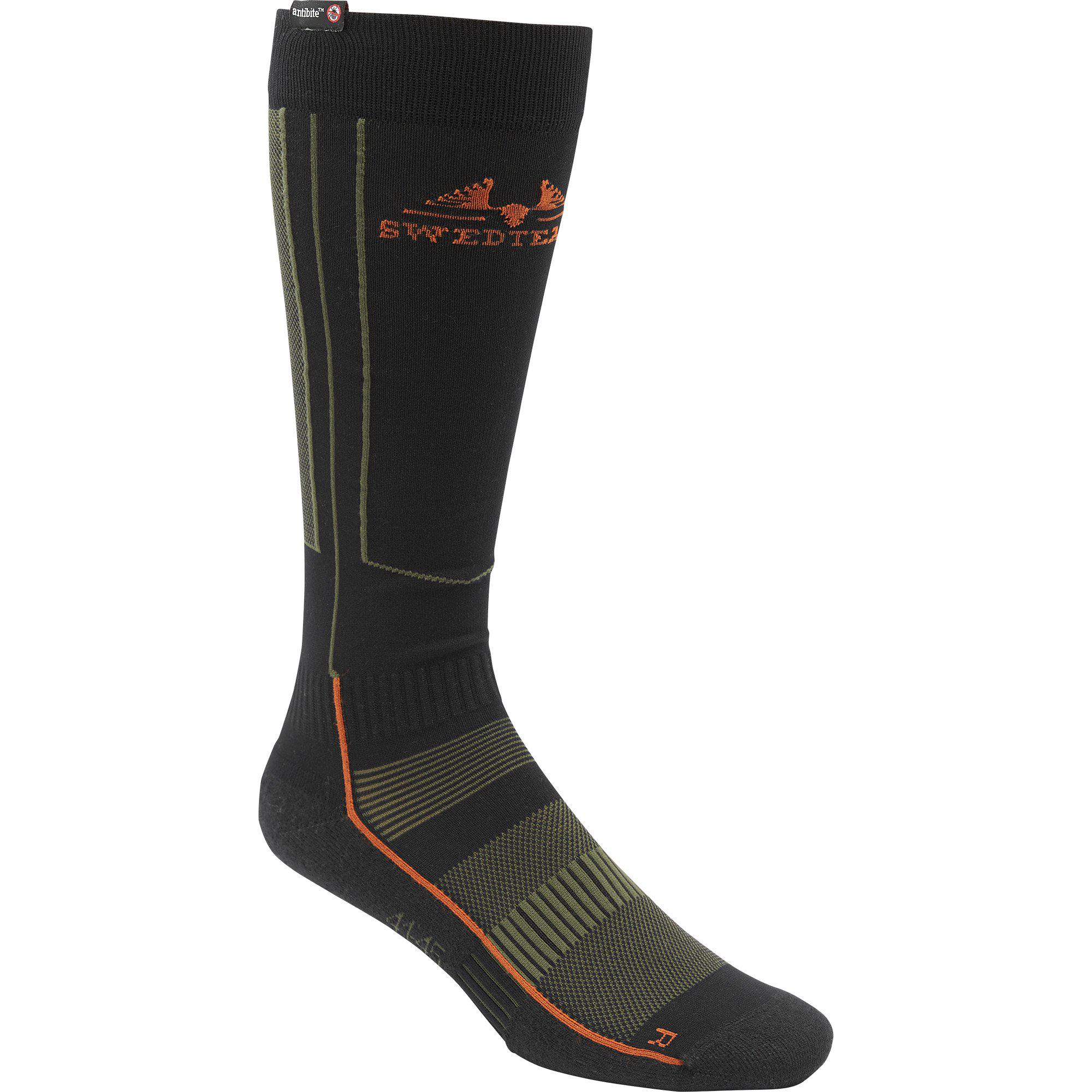 Swedteam Herren Socken Lynx Antibite High Black 37/39