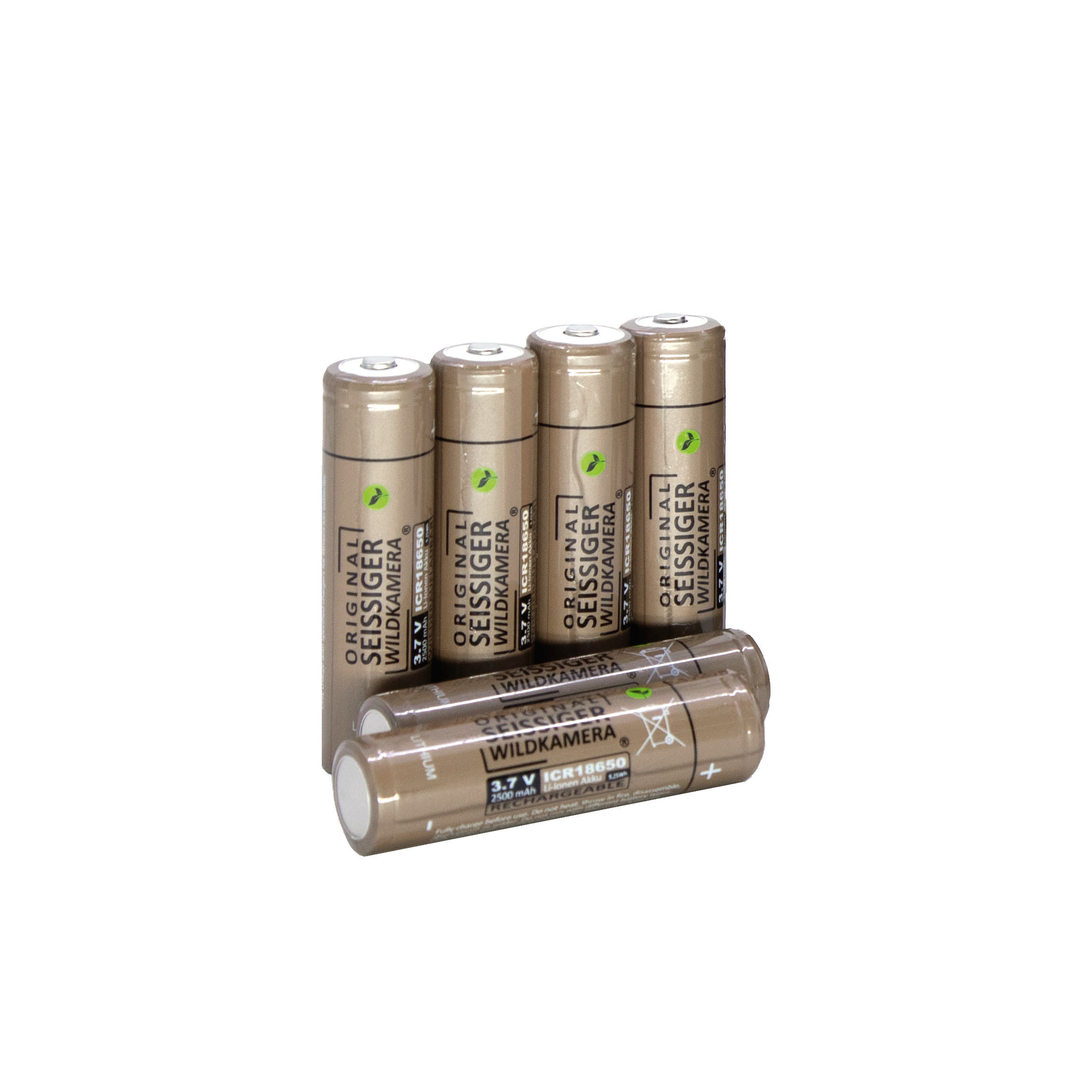SEISSIGER Lithium-Ionen-Akku 18650 6 Stück
