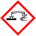 Gefahrensymbol Ätzend