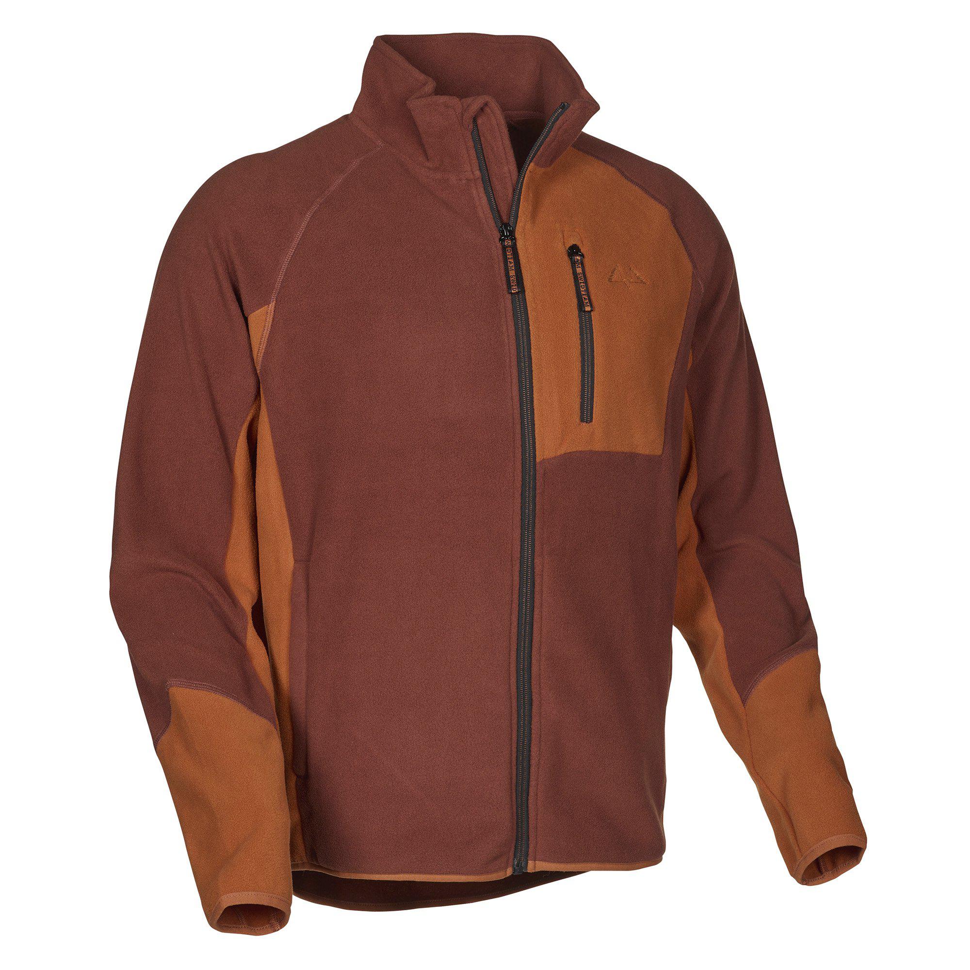 Swedteam Herren Sweater Jacke Ultra Dark Orange 2XL