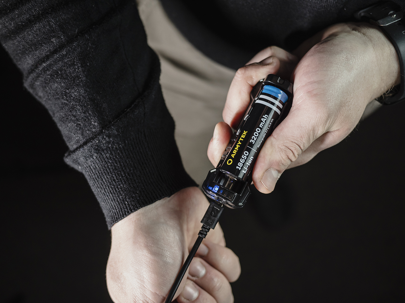Armytek Dobermann Extended Set White