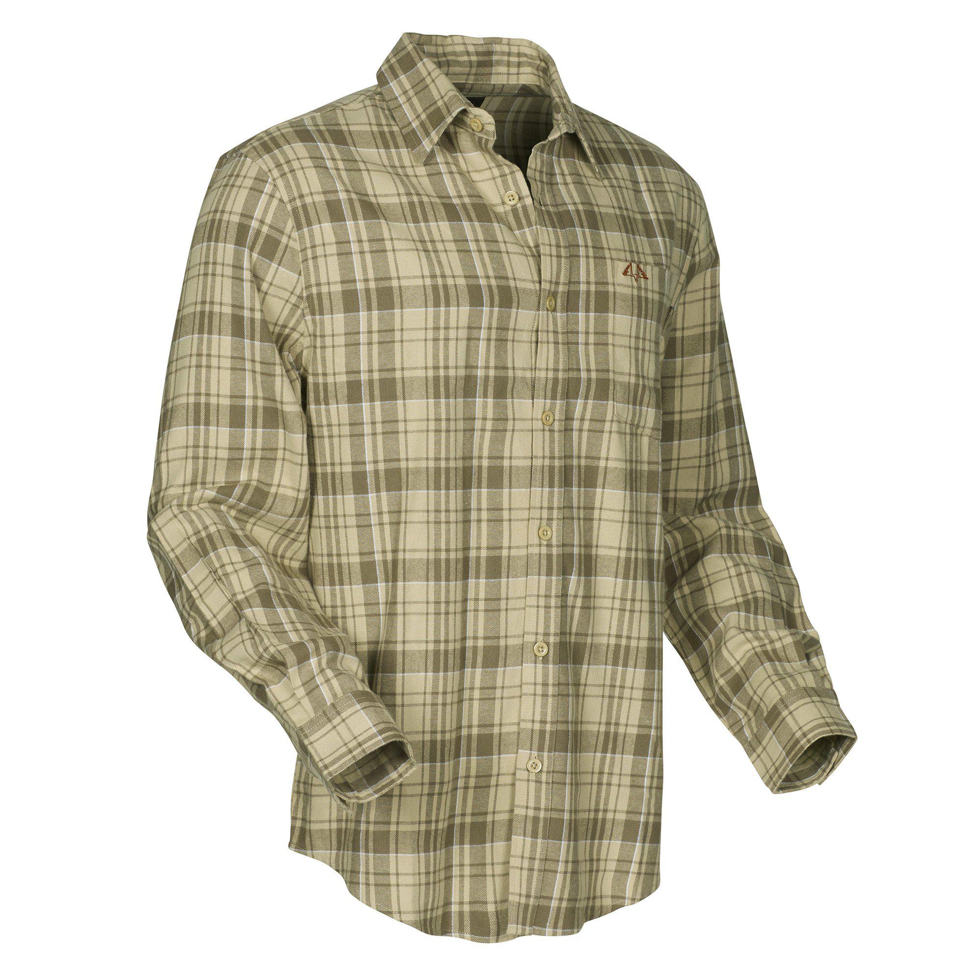Swedteam Herren Flanell Hemd Ultra Beige 2XL