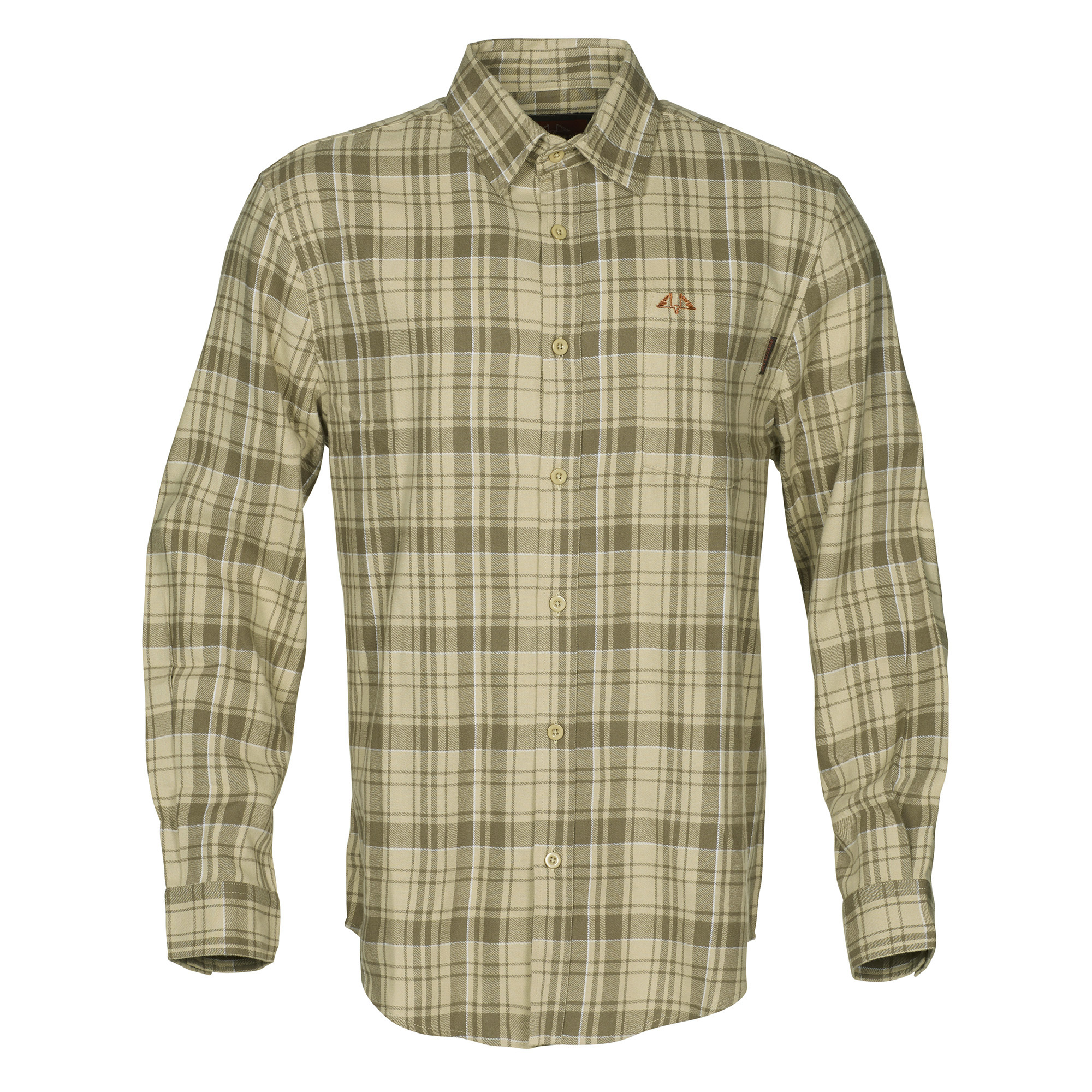 Swedteam Herren Flanell Hemd Ultra Beige 2XL