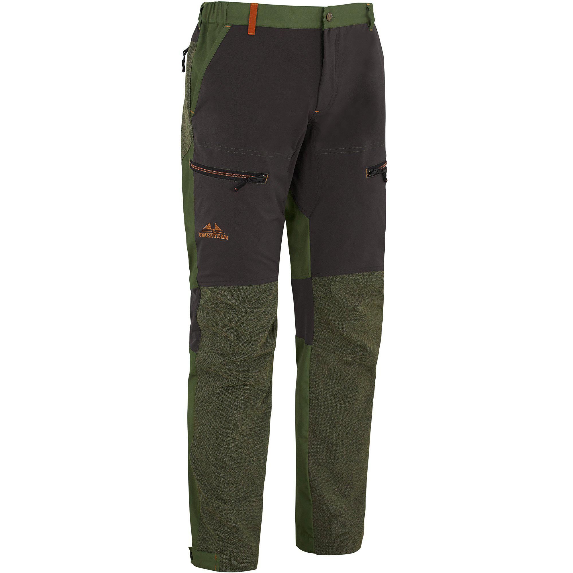 Swedteam Herren Jagd Hose Lynx XTRM Antibite Hunting Green 46