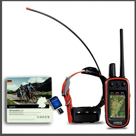 Garmin Alpha 100 T5 Topo-Pack V7 Ortungsgerät mit Topo Deutschland im Set