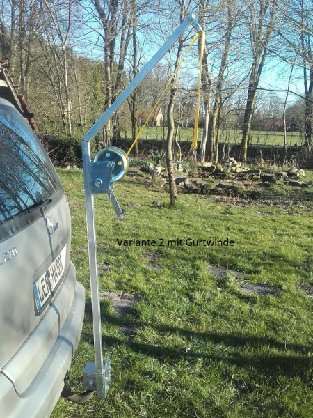 Aufbrechhilfe Überläufer für Ihren Heckträger