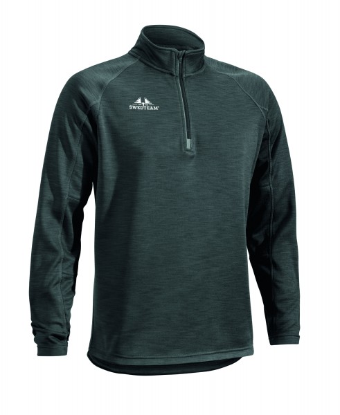 Fleecesweater Ultra light 1/2 Zip grau