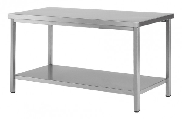 Arbeitstisch 600 mm Tiefe - mit Grundboden
